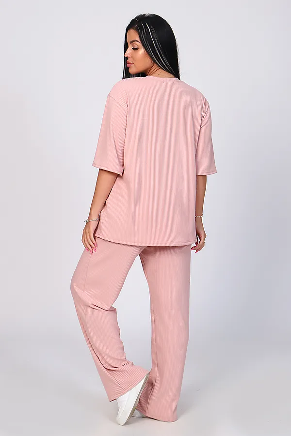 Костюм с брюками 78524 НАТАЛИ, сухая роза - фото 2