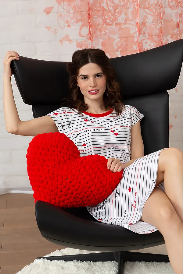 Платье Mia Cara SS23WJ322 Te Amo белый полоска НАТАЛИ, белый - фото 2