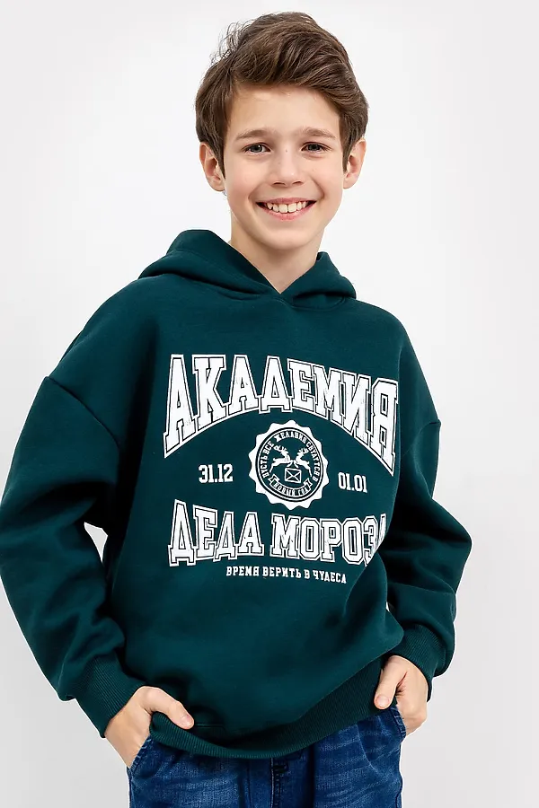 Анорак MARK FORMELLE, сосна +печать - фото 2