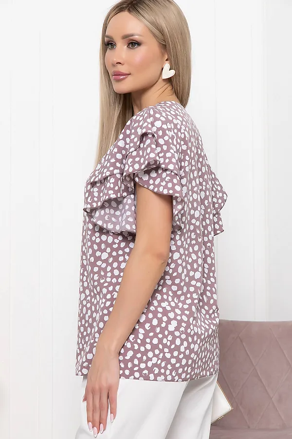 Блуза "Рия" LADY TAIGA, капучино - фото 2