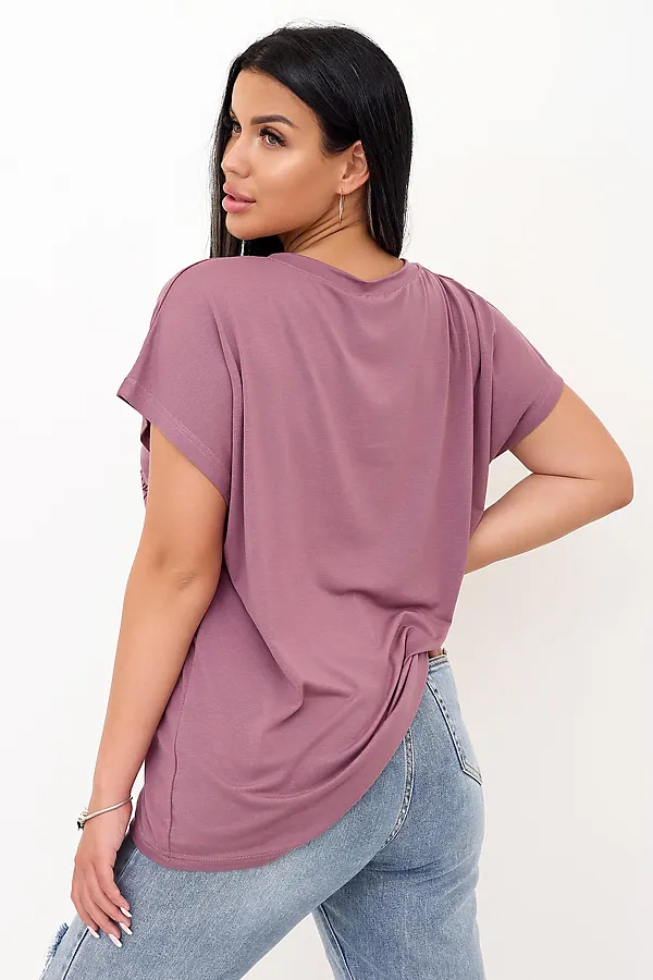 Футболка женская Бэтти Ф LIKA DRESS, фиолетовый - фото 2