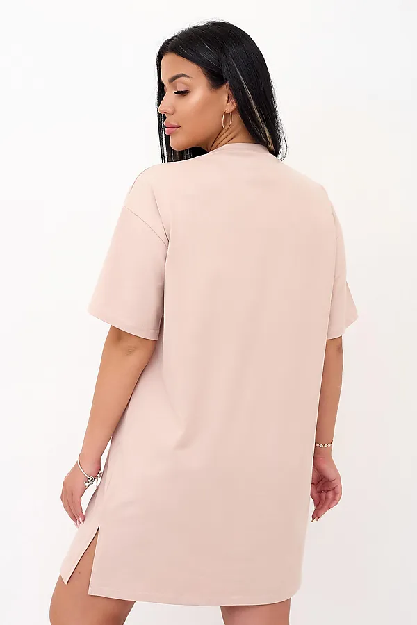 Платье женское Зебра Б LIKA DRESS, бежевый - фото 2