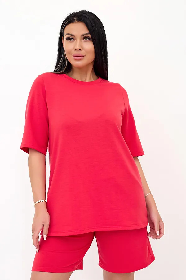 Костюм женский Омега К LIKA DRESS, красный - фото 2
