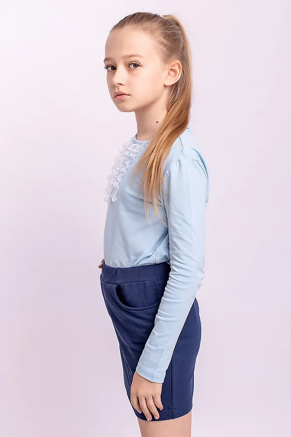 Лонгслив BATIK, голубой - фото 2