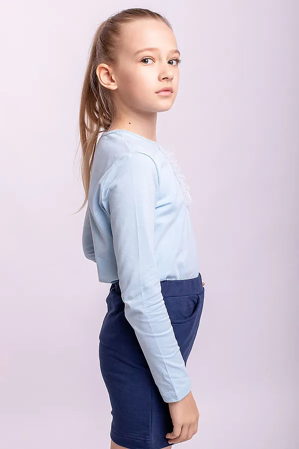 Лонгслив BATIK, голубой - фото 2