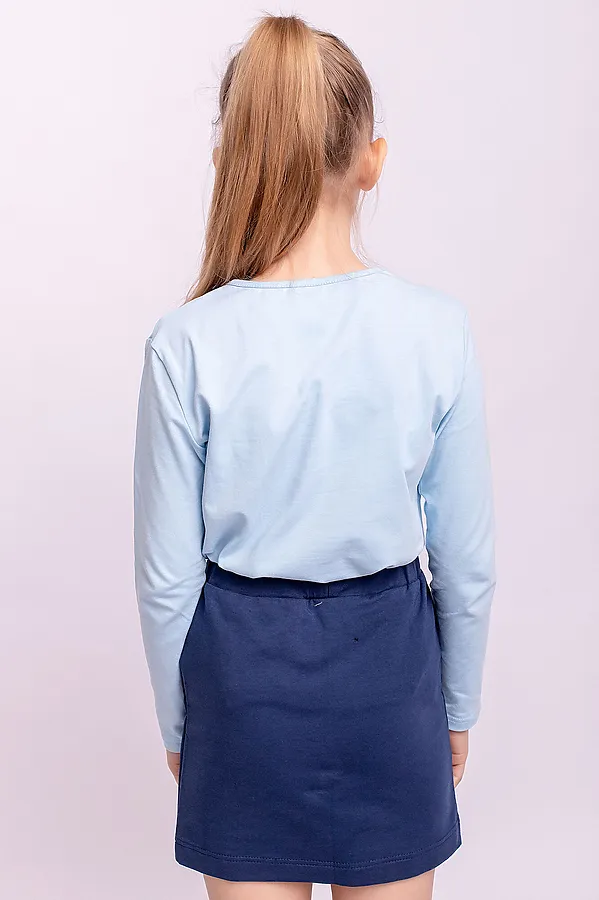 Лонгслив BATIK, голубой - фото 2