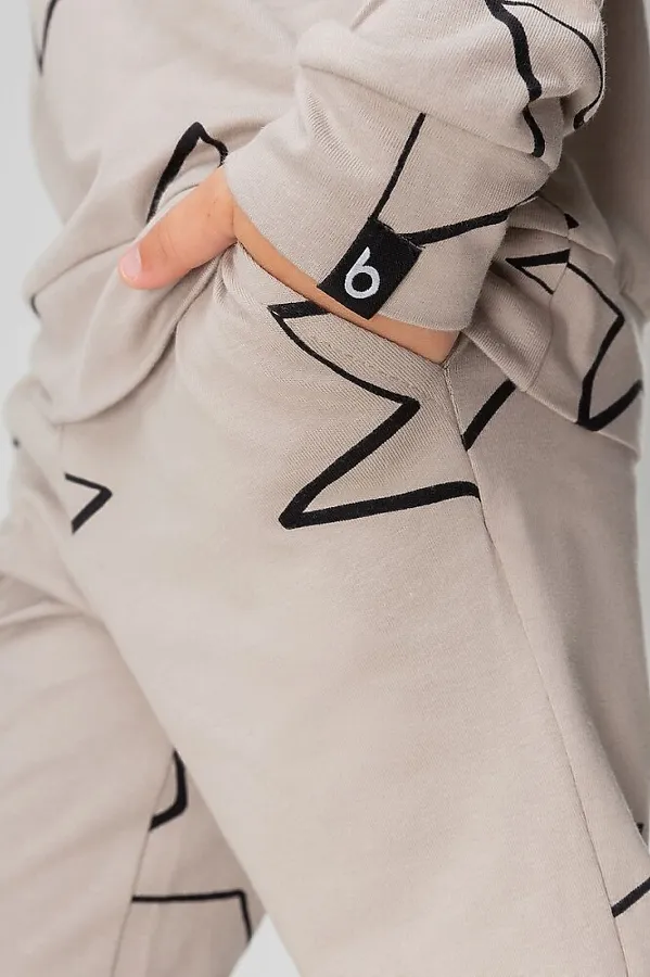 Костюм (Свитшот+Брюки) BODO, серый - фото 2