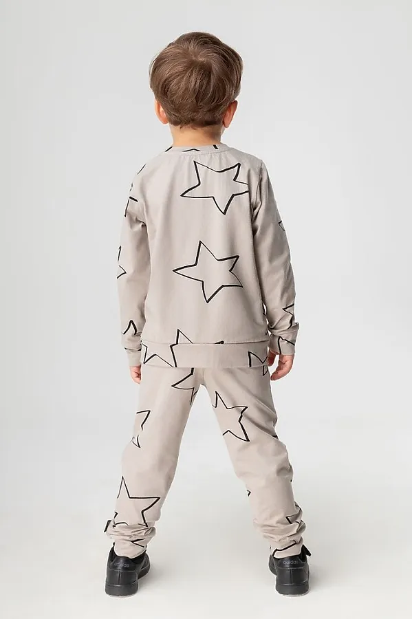 Костюм (Свитшот+Брюки) BODO, серый - фото 2