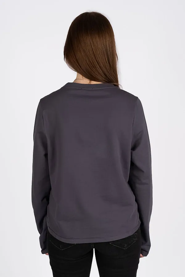 Джемпер LET'S GO, тёмно-серый - фото 2