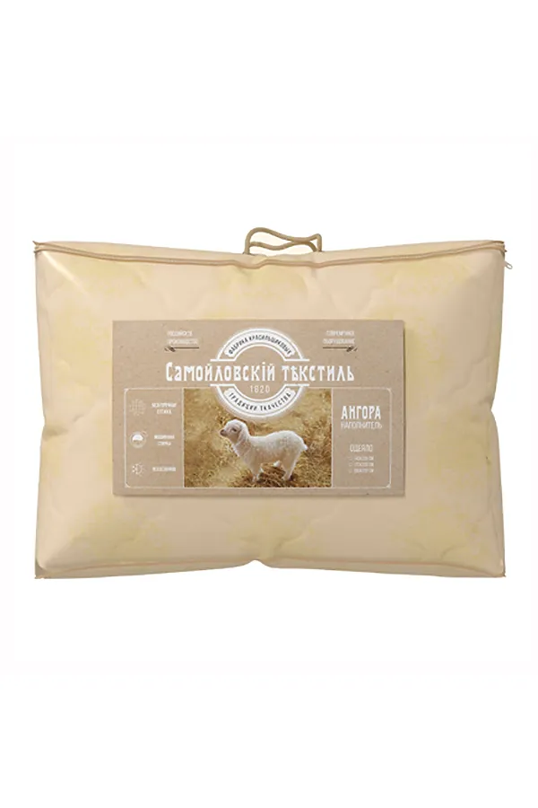 Одеяло Стеганое Самойловский Текстиль Ангора 140/205 Золотые вензеля NORDTEX, золотые вензеля - фото 2