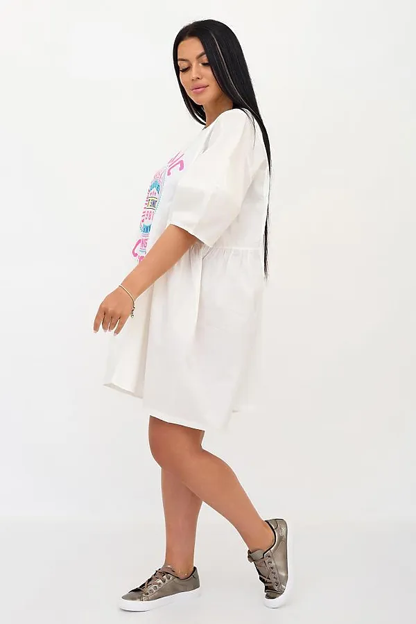 Платье женское Атланик Б LIKA DRESS, белый - фото 2