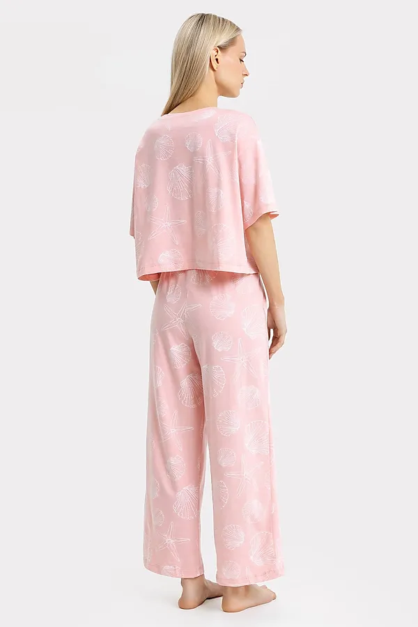 Пижама MARK FORMELLE, кораллы на розовом - фото 2