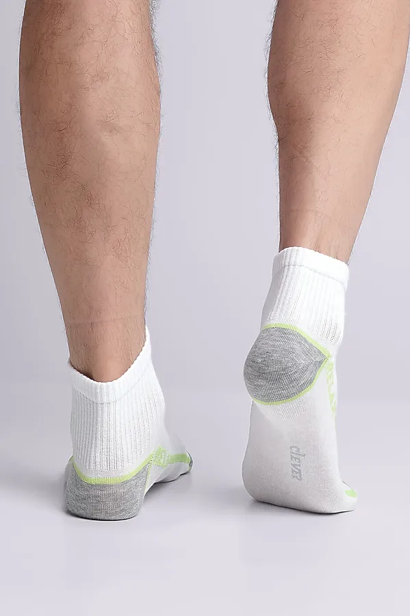 Носки  CLEVER, белый/меланж серый - фото 2