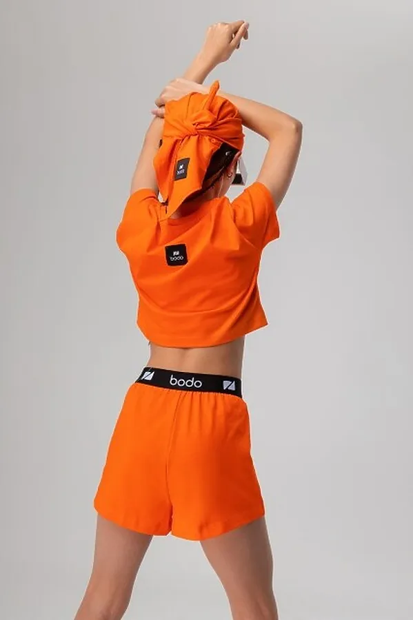 Костюм (Футболка + Шорты) BODO, оранжевый - фото 2