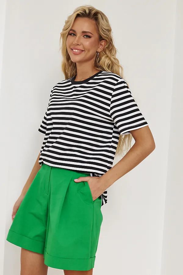 Футболка KOSMOS, белый, черный - фото 2