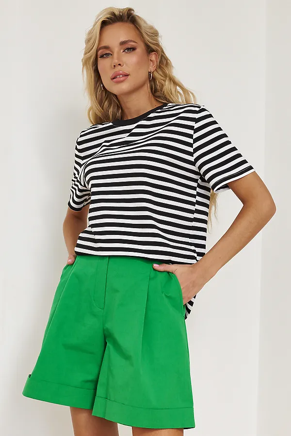 Футболка KOSMOS, белый, черный - фото 2