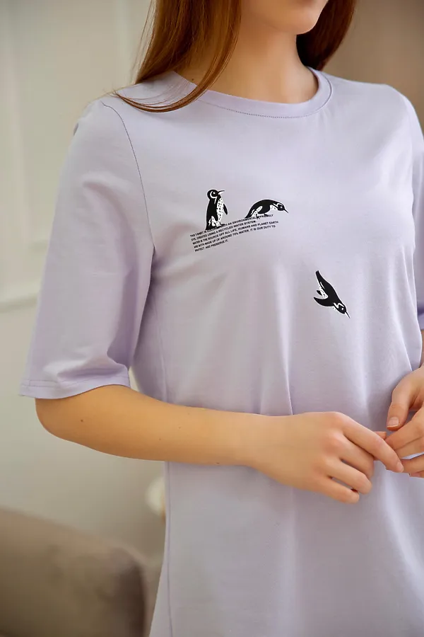Футболка женская Эбигейл Л LIKA DRESS, лиловый - фото 2