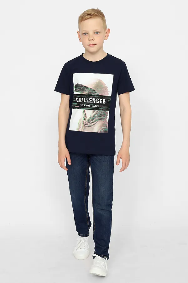 Футболка CRB, т.синий - фото 2