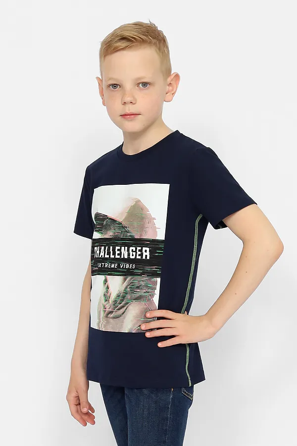 Футболка CRB, т.синий - фото 2