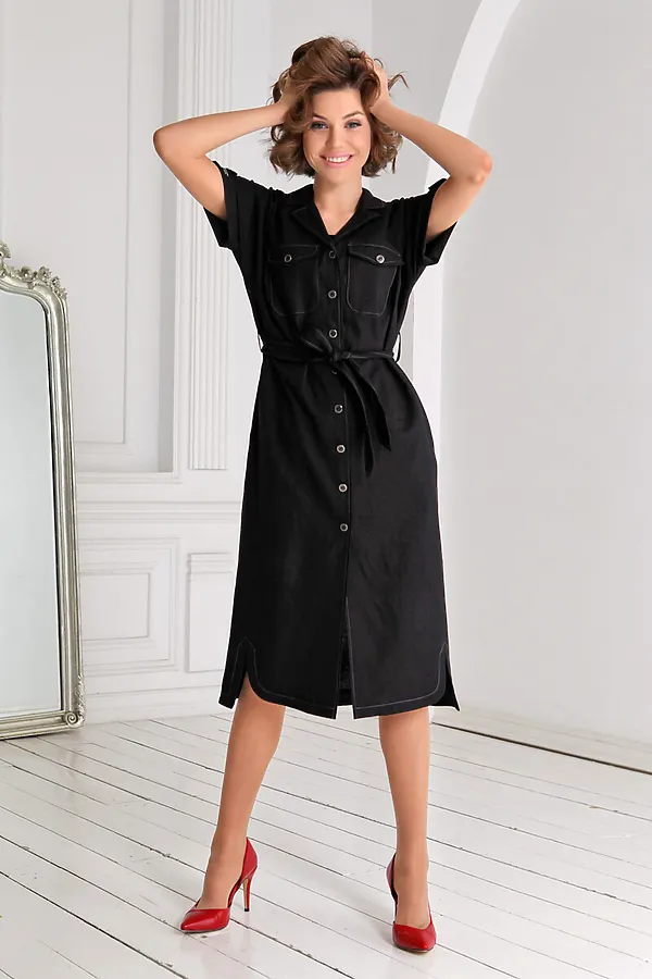 Платье DIZZYWAY, черный - фото 2