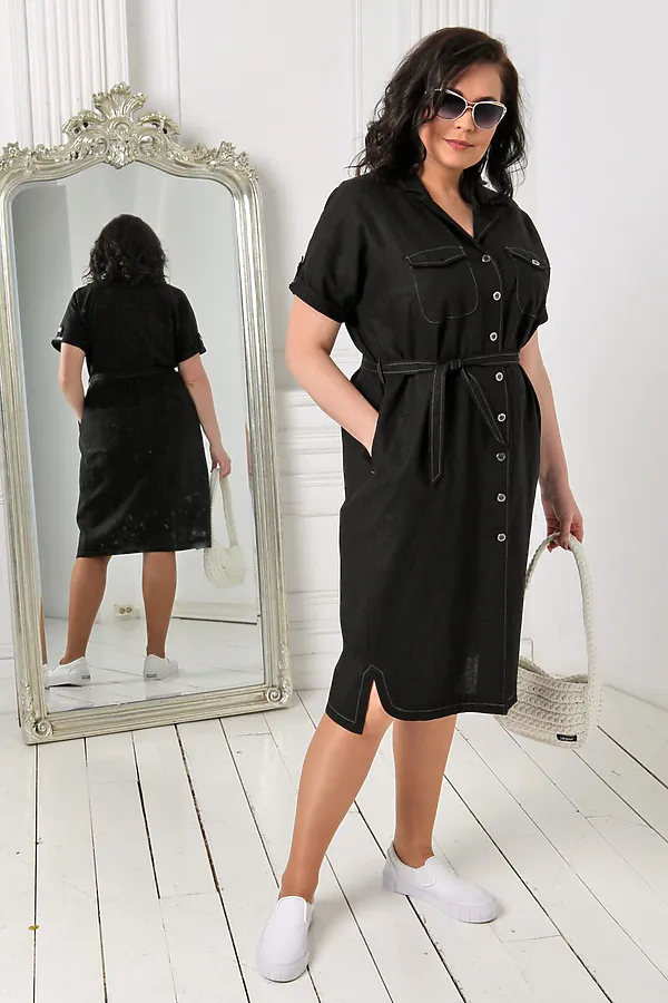 Платье DIZZYWAY, черный - фото 2