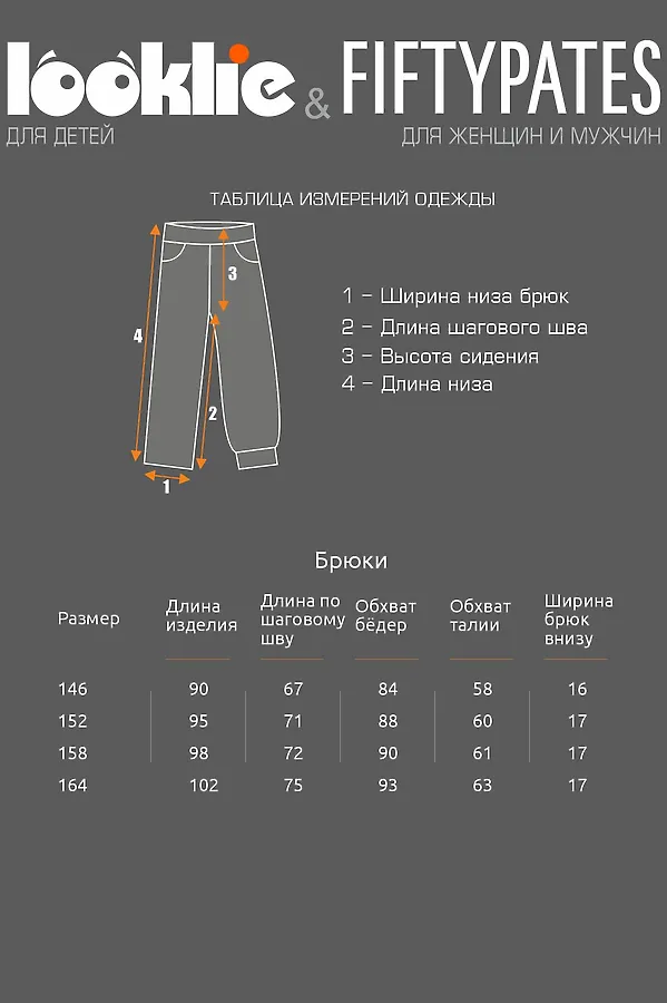 Брюки LOOKLIE, темно-синий - фото 2
