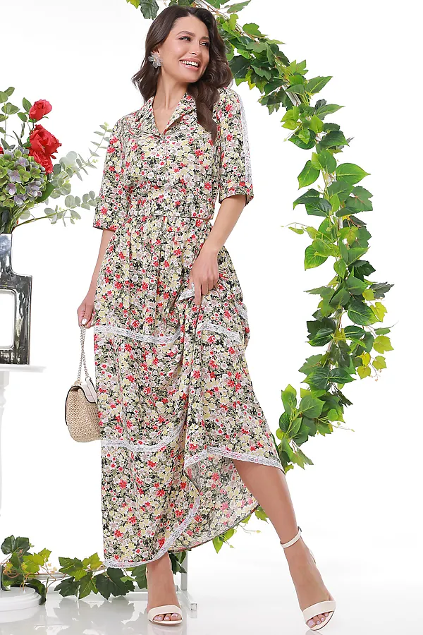 Костюм (Блузка + Юбка) DSTREND, разноцветный - фото 2