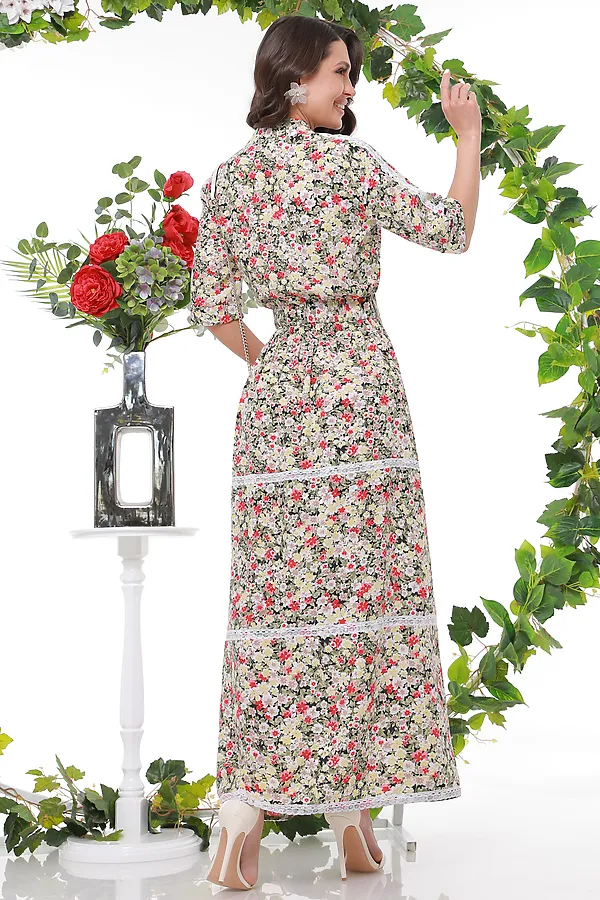Костюм (Блузка + Юбка) DSTREND, разноцветный - фото 2