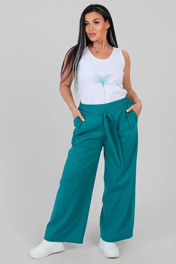 Брюки Миранда НАТАЛИ, темно-бирюзовый - фото 2