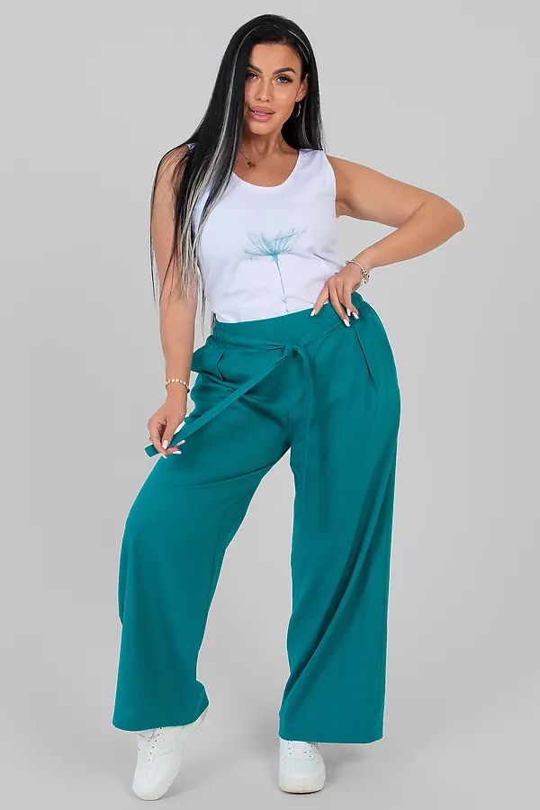 Брюки Миранда НАТАЛИ, темно-бирюзовый - фото 2