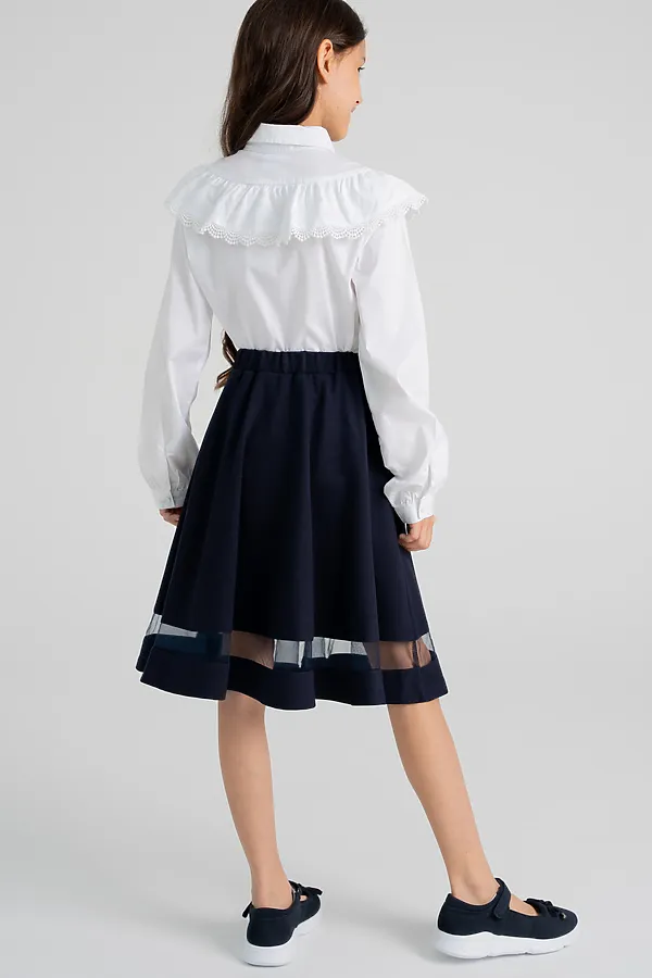 Юбка PLAYTODAY, тёмно-синий - фото 2