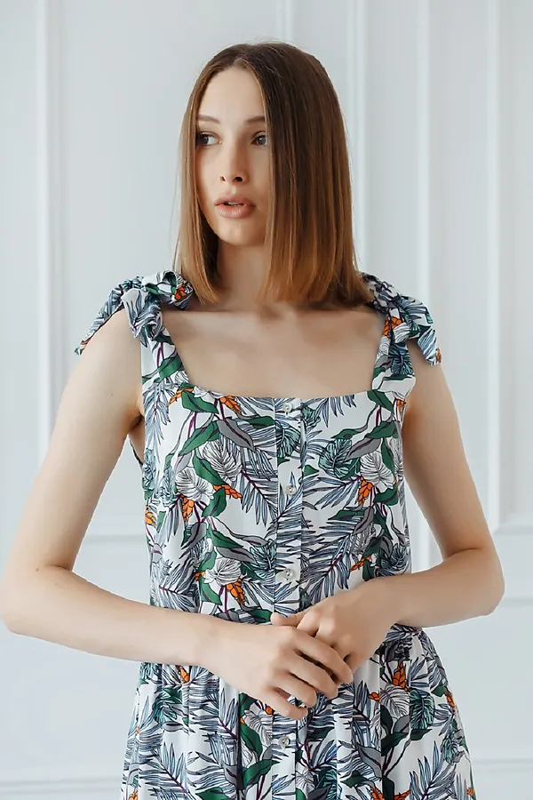 Платье Ямайка НАТАЛИ, белый - фото 2