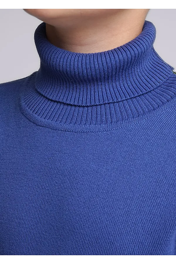 Водолазка CLEVER, джинсовый - фото 2