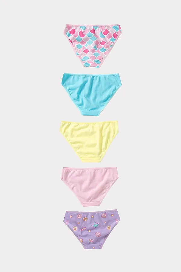 Трусы 5шт. MARK FORMELLE, розовый +печать - фото 2