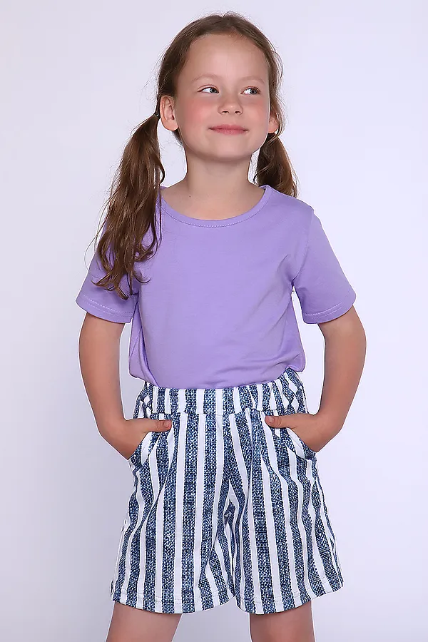 Шорты 35311 НАТАЛИ, полоска - фото 2