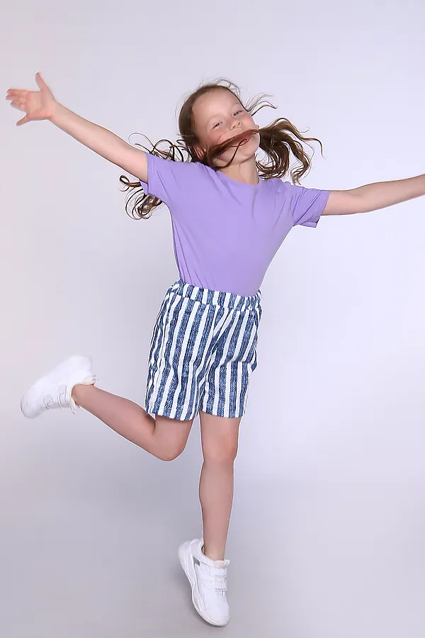 Шорты 35311 НАТАЛИ, полоска - фото 2