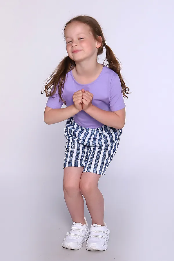 Шорты 35311 НАТАЛИ, полоска - фото 2