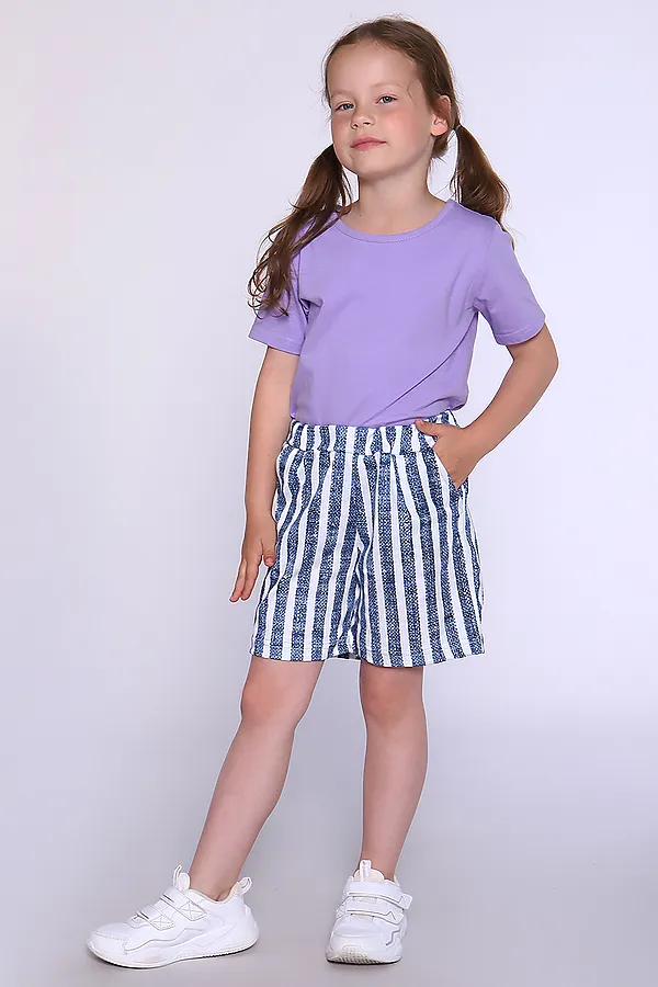 Шорты 35311 НАТАЛИ, полоска - фото 2