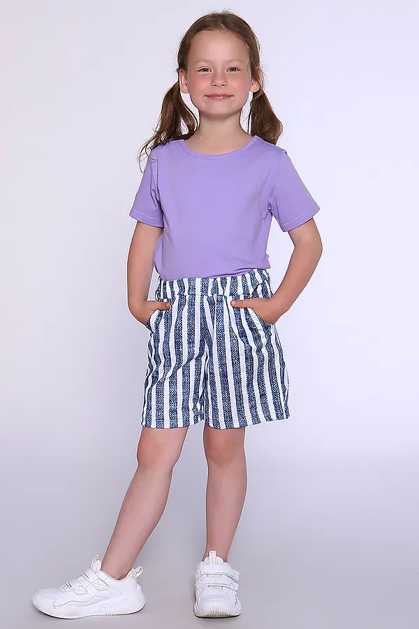 Шорты 35311 НАТАЛИ, полоска - фото 2