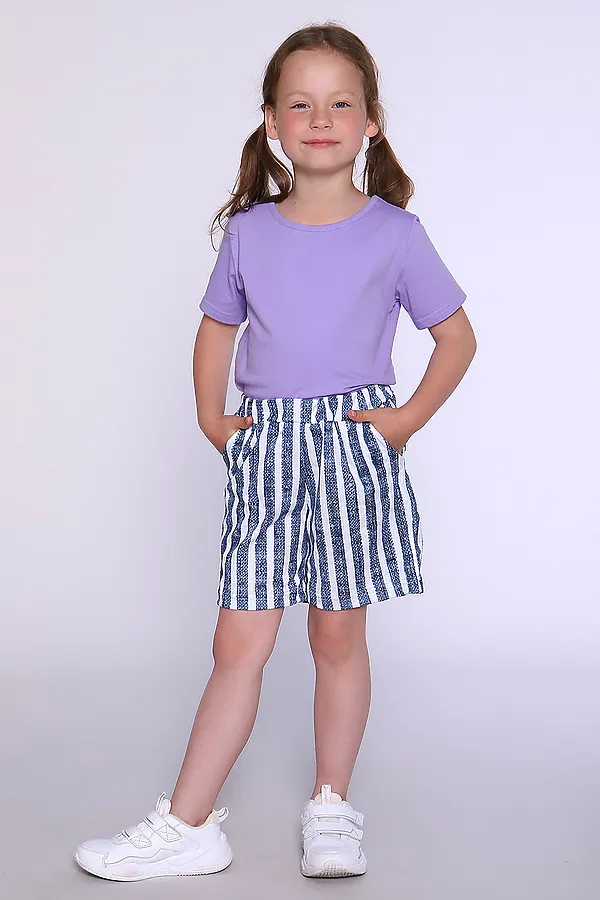 Шорты 35311 НАТАЛИ, полоска - фото 2