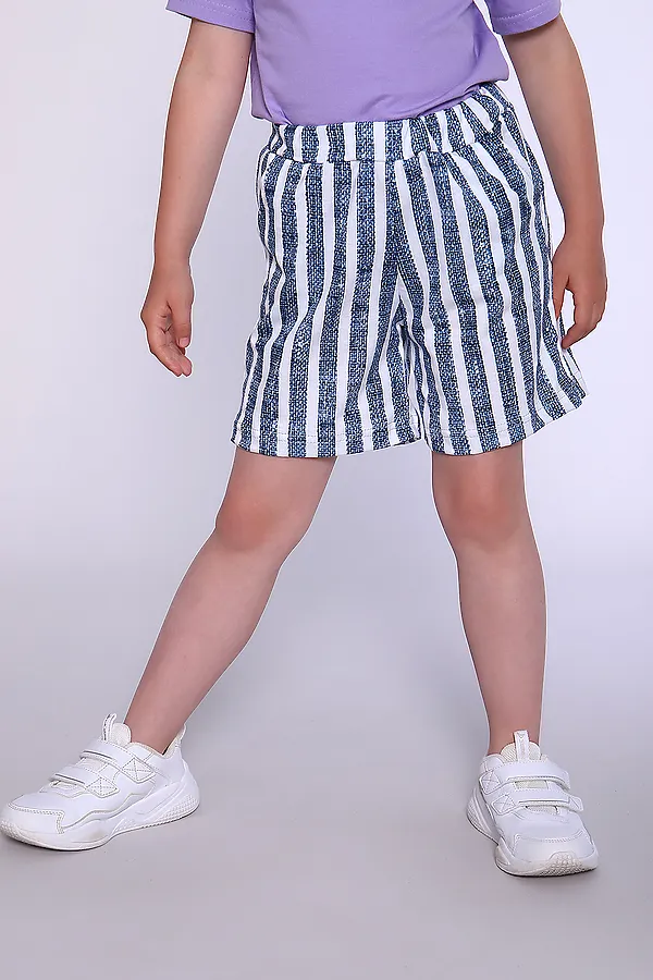 Шорты 35311 НАТАЛИ, полоска - фото 2