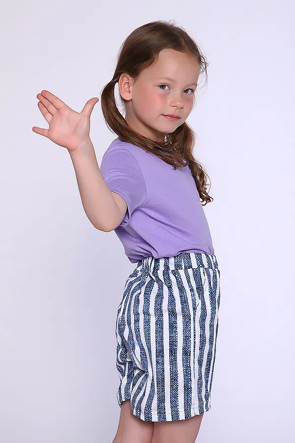 Шорты 35311 НАТАЛИ, полоска - фото 2