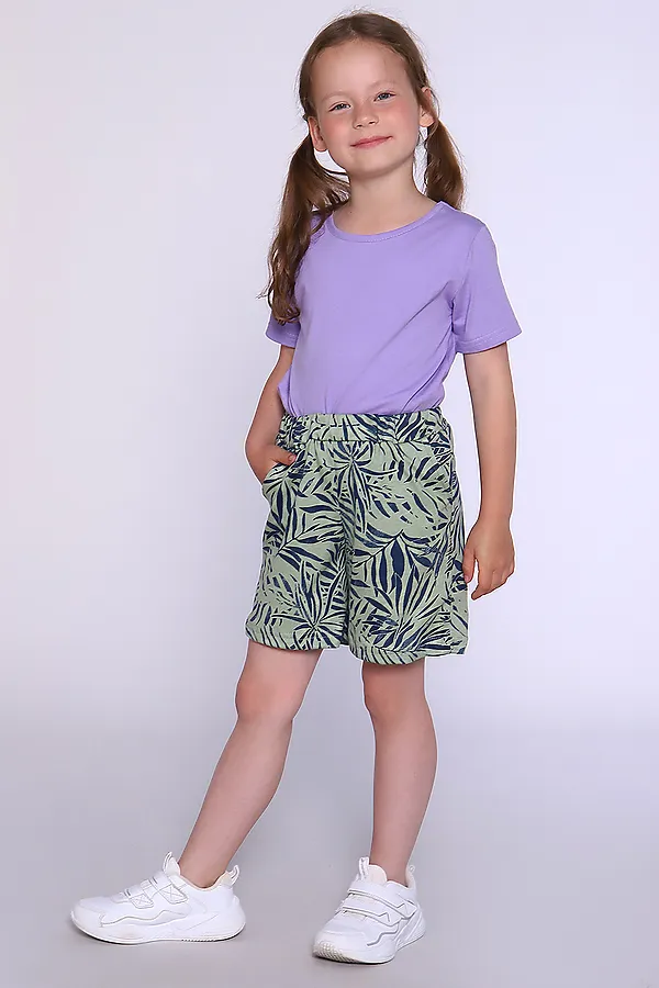 Шорты 35311 НАТАЛИ, папоротник - фото 2