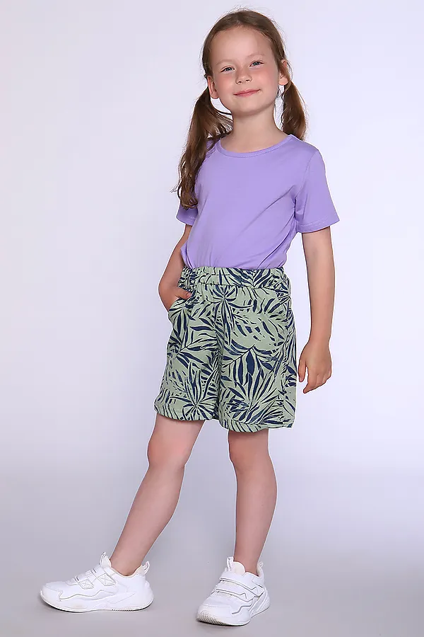 Шорты 35311 НАТАЛИ, папоротник - фото 2