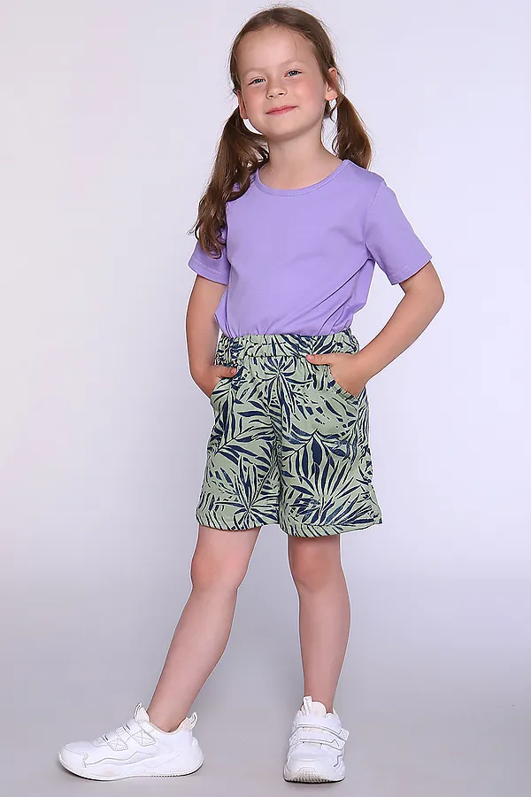 Шорты 35311 НАТАЛИ, папоротник - фото 2