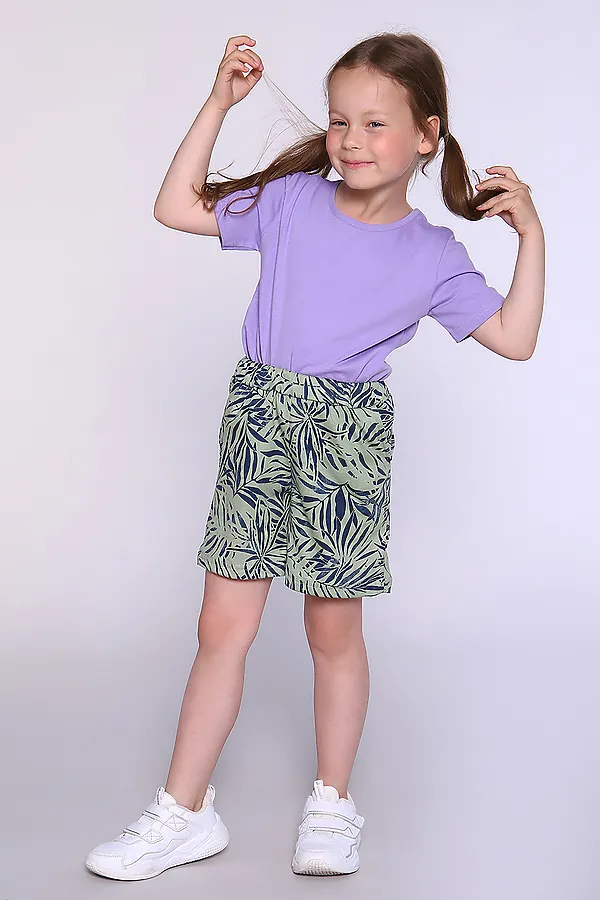 Шорты 35311 НАТАЛИ, папоротник - фото 2