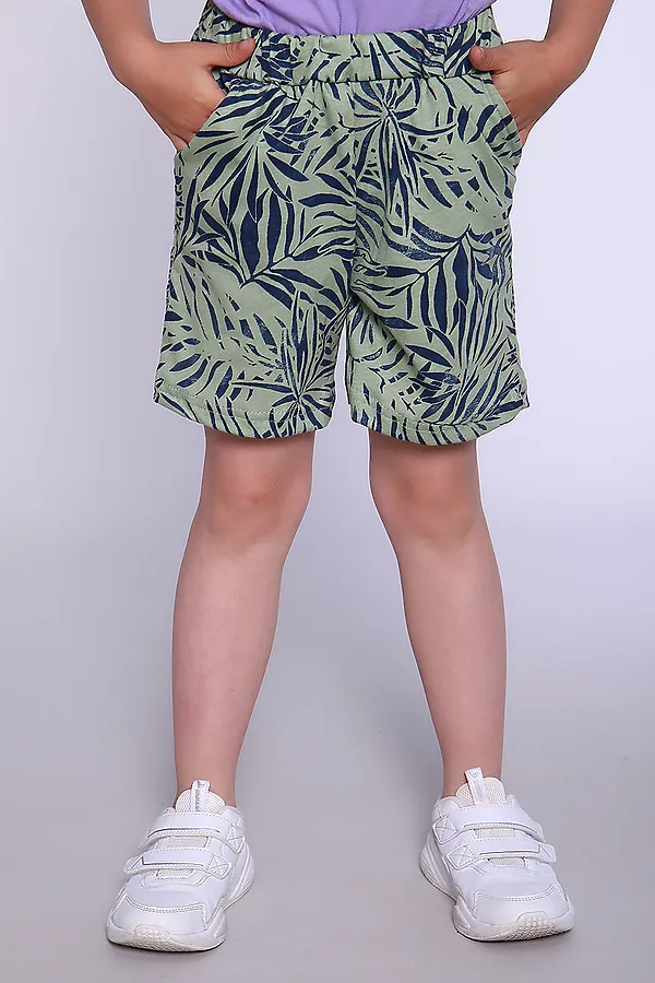 Шорты 35311 НАТАЛИ, папоротник - фото 2