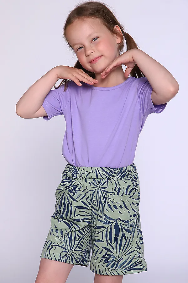 Шорты 35311 НАТАЛИ, папоротник - фото 2