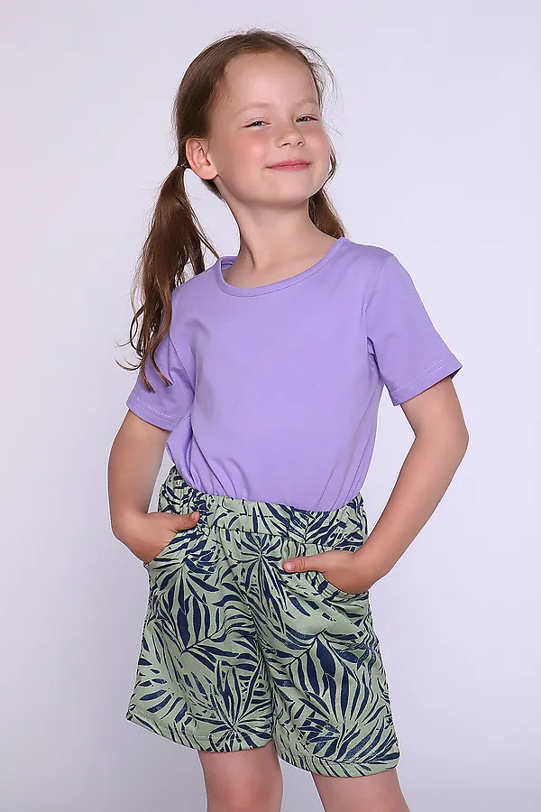 Шорты 35311 НАТАЛИ, папоротник - фото 2