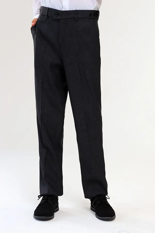 Брюки СИНЯЯ МОДА, серый - фото 2